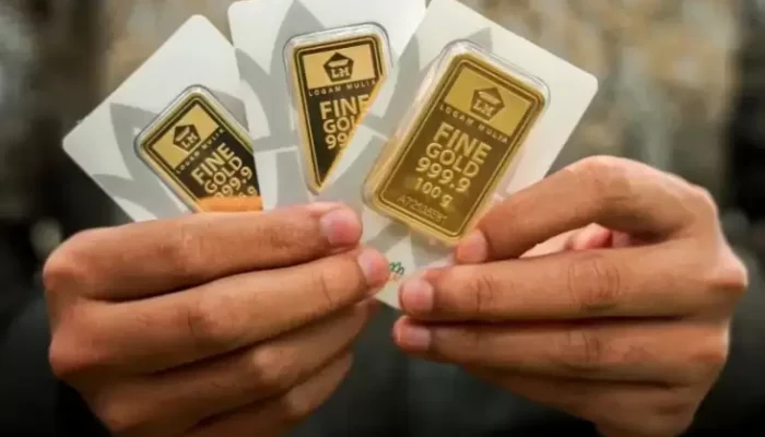 Istirahat, Harga Emas Antam Hari Ini adalah Tetap di dalam Rp1.326.000 per Gram