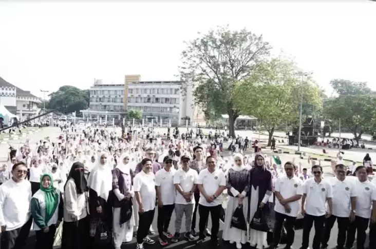 Jaga Kebugaran, 28 Ribu Jemaah Haji Ikuti Launching Senam Haji Negara Indonesia