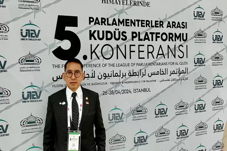 Bicara pada Hadapan Kompetisi Al Quds, Fadli Zon: Indonesi Tolak Normalisasi Hubungan dengan negeri negeri Israel