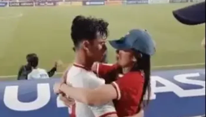 Bikin Baper! Pratama Arhan Langsung Peluk Istri usai Timnas Negara Indonesia U-23 Melewati ke Semifinal