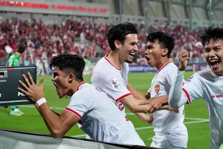 Euforia Kemenangan gemilang gemilang Timnas Indonesi U-23: Momen Heboh Ragnar Oratmangoen Teriak Kegirangan