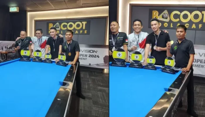 Feri Satriyadi Juara International Borneo 9 Ball Open 2024