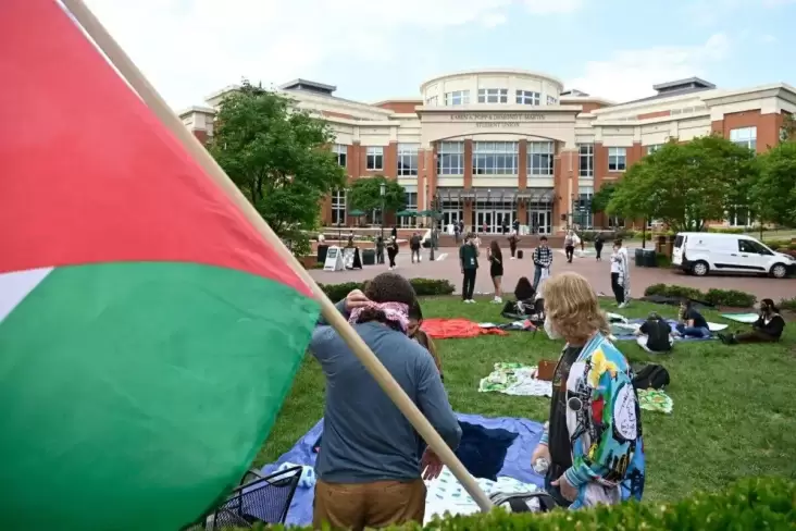 Kamp Tenda Baru Pro-Palestina Muncul pada pada Universitas North Carolina kemudian Arizona State University