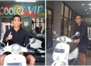 Kapten Timnas Indonesia Rizky Ridho Ternyata Hobi Modifikasi Vespa, Komponen Ini adalah yang digunakan Diganti