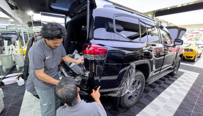 Melindungi Cat Kendaraan, Teknologi Negeri Paman Sam Paint Protection Film Hadir dalam Jaksel