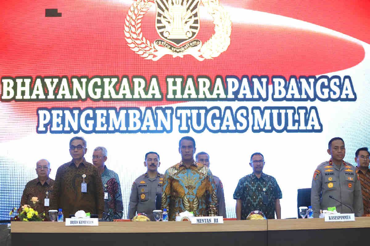 Mentan sebut peran Polri penting bantu ketahanan pangan nasional