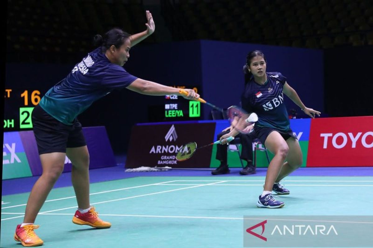 Kalahkan unggulan pertama, Jesita/Febi progresif ke final Kaohsiung Masters