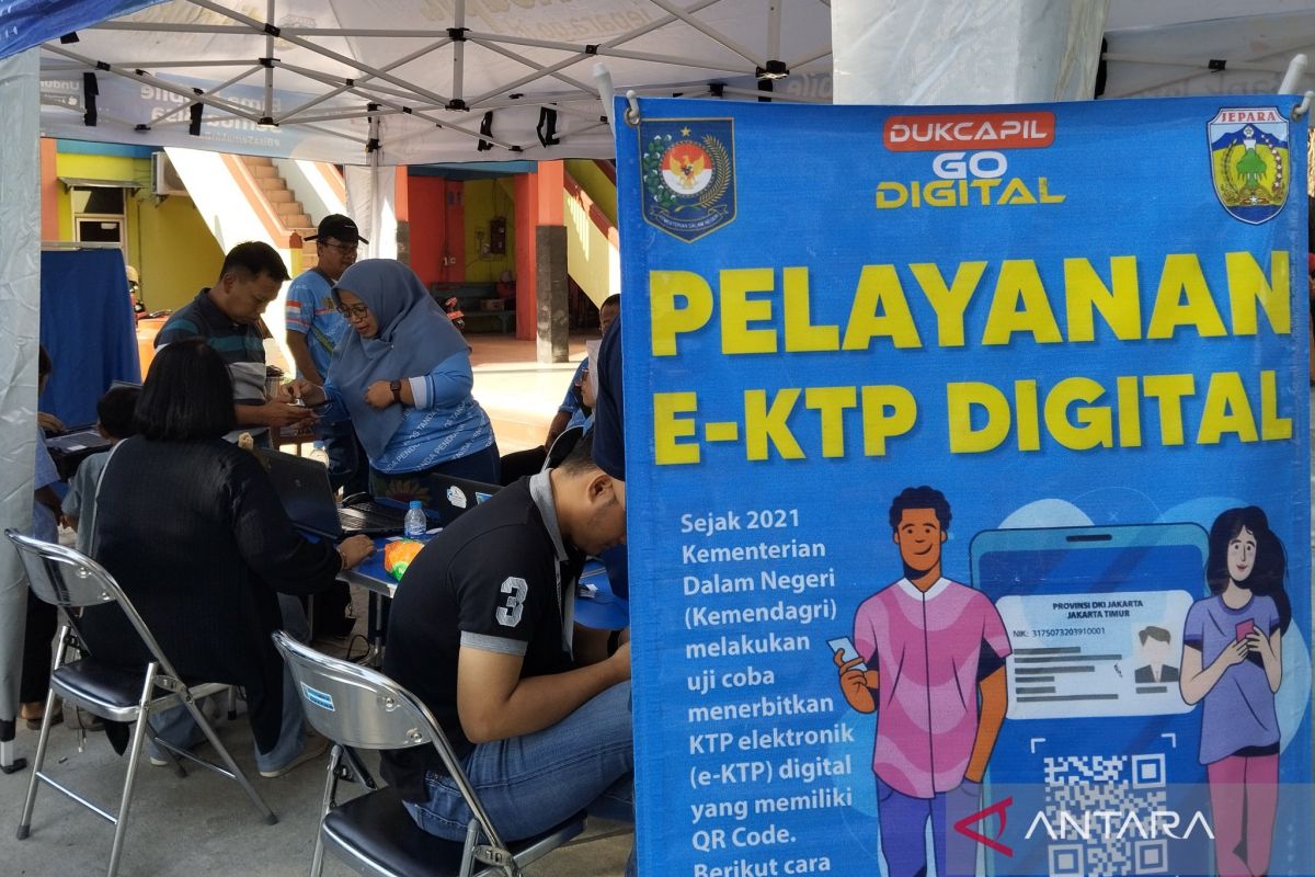 Disdukcapil Jepara melayani aktivasi KTP digital via “video call”